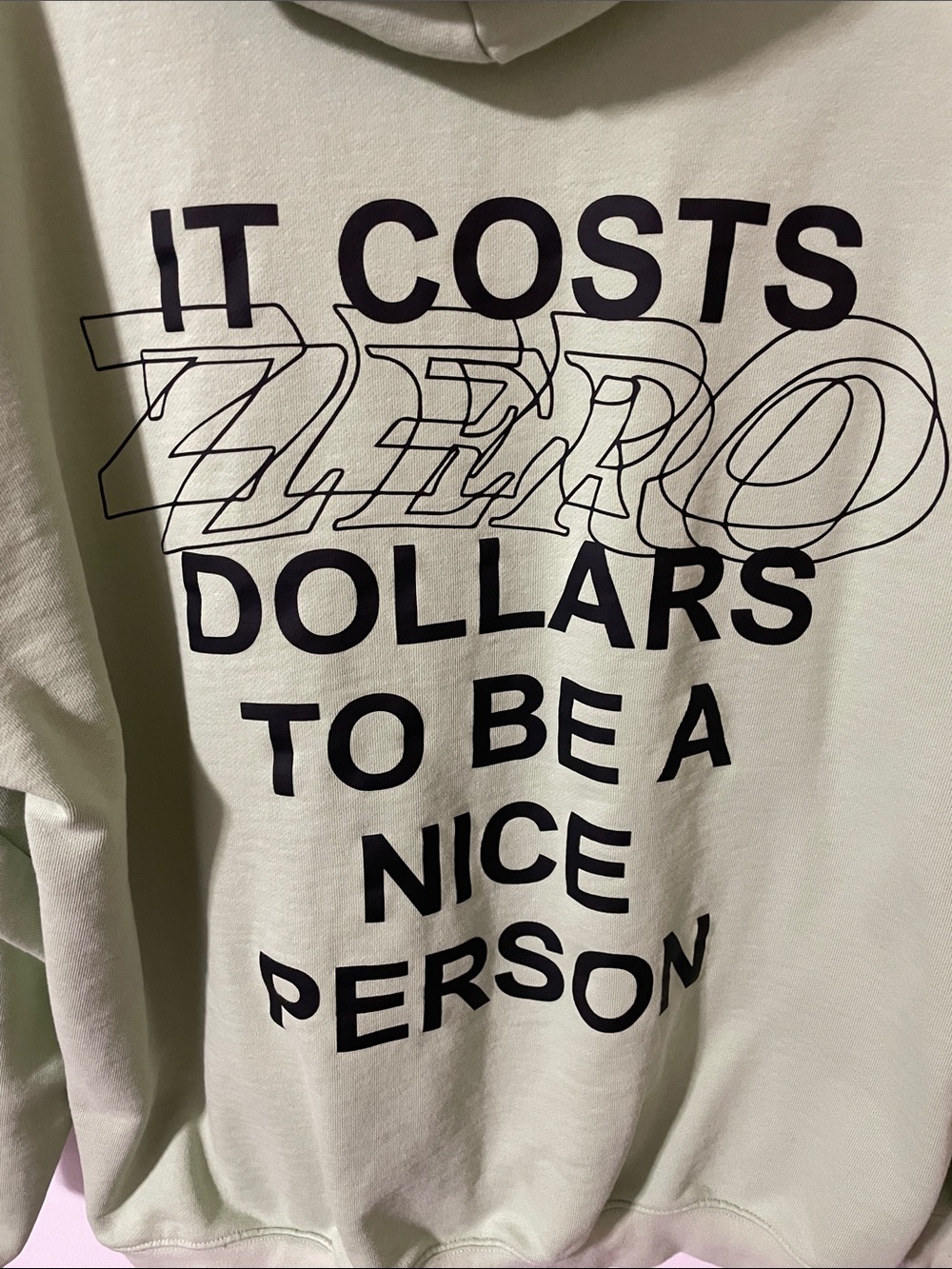 The Mayfair Group Graphic Hoodie Size O/S Plus